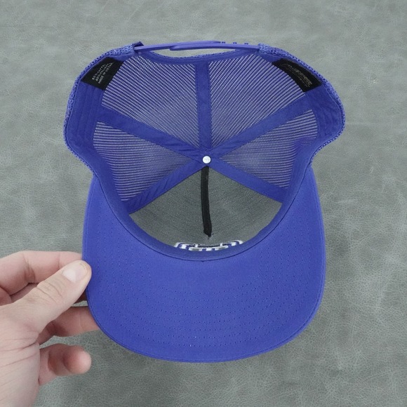 Travis Mathew Hat Cap Blue Pineapple Print Trucker Golf Embroidered‎ Logo - Picture 5 of 7